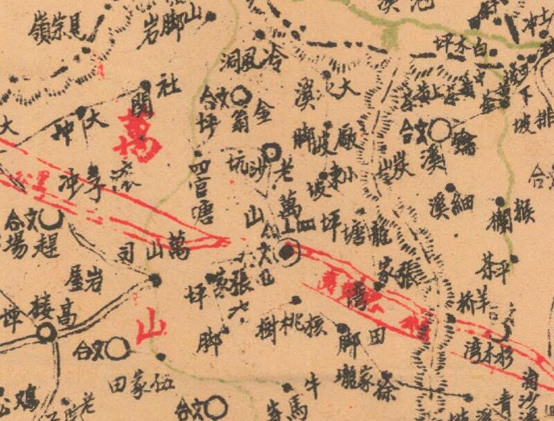 1942年《贵州省玉屏县图》预览图2 1942年《贵州省玉屏县图》预览图2