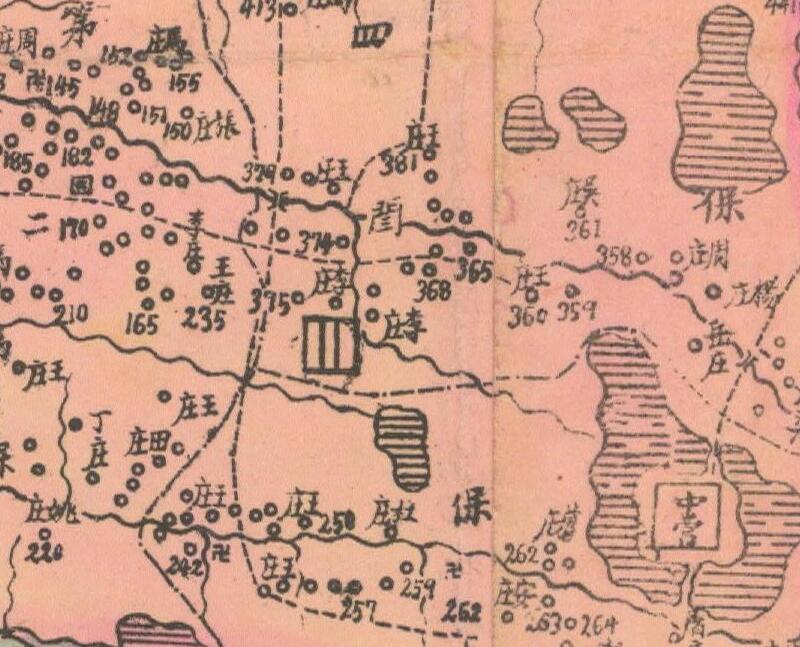 1941年《宁夏省金积县图》预览图2 1941年《宁夏省金积县图》预览图2