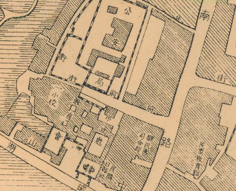 1933年《桂林街市图》预览图3 1933年《桂林街市图》预览图3