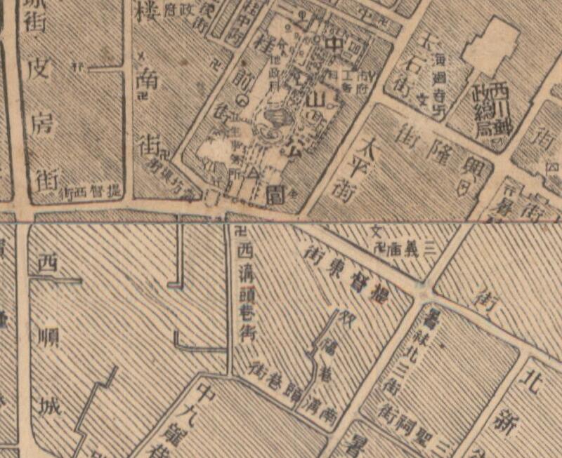 1947年《成都市郊图》预览图3 1947年《成都市郊图》预览图3