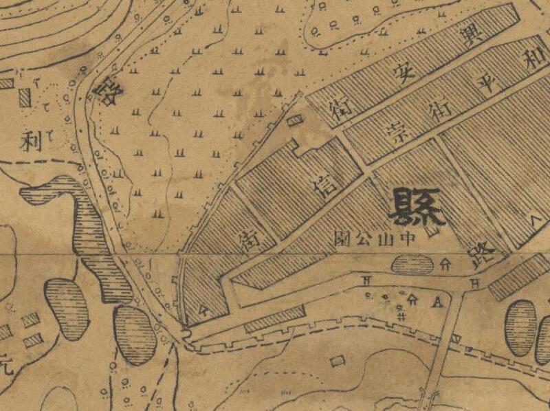 1947年广西《百色县城市图》预览图3