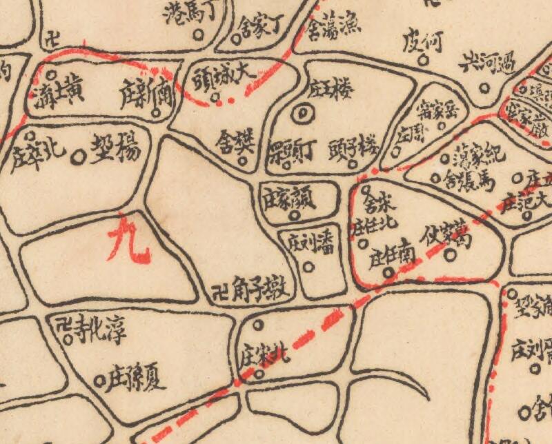 1944年《盐城县全图》预览图3 1944年《盐城县全图》预览图3