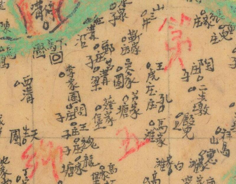 1943年宁夏《盐池县详图》预览图3 1943年宁夏《盐池县详图》预览图3