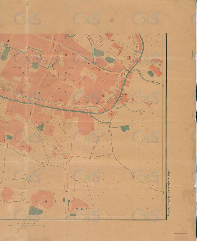1933年《广东省蕉岭县蕉阳镇全图》预览图3 1933年《广东省蕉岭县蕉阳镇全图》预览图3
