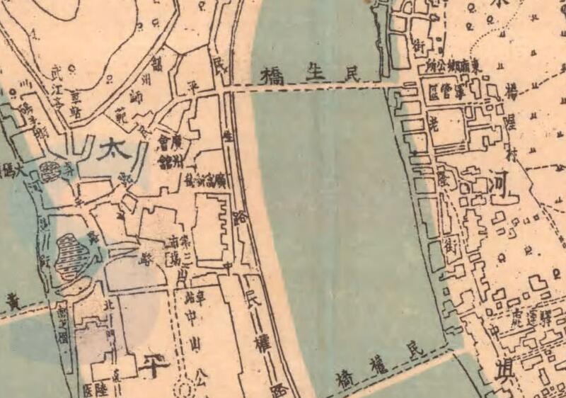 1944年《韶洲(韶关曲江)市街图》预览图3 1944年《韶洲(韶关曲江)市街图》预览图3