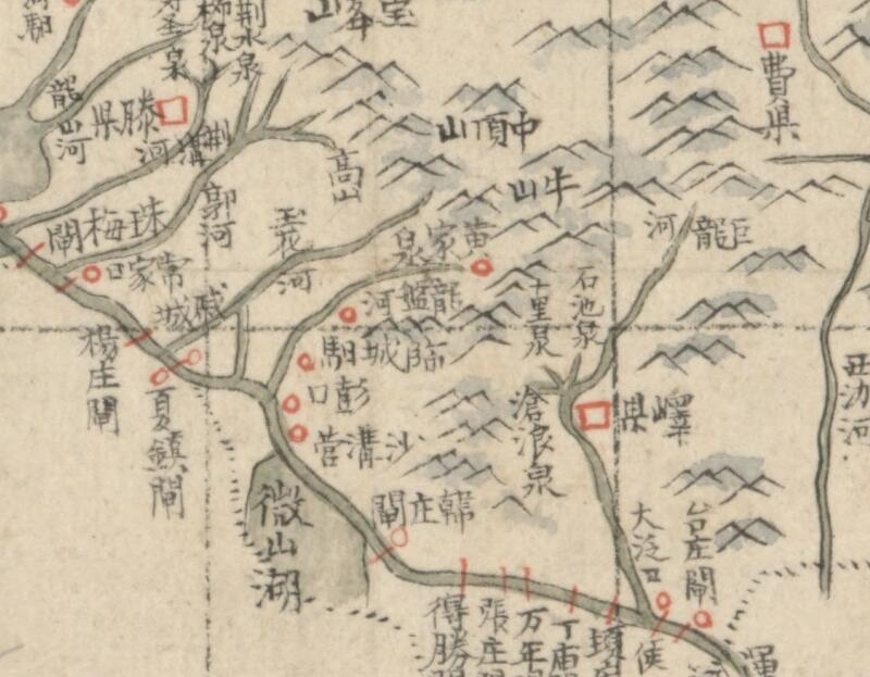 1693–1722年《山东舆图》预览图3