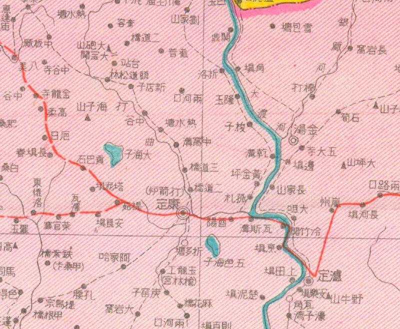 1941年《四川明细地图》附西康东部预览图3
