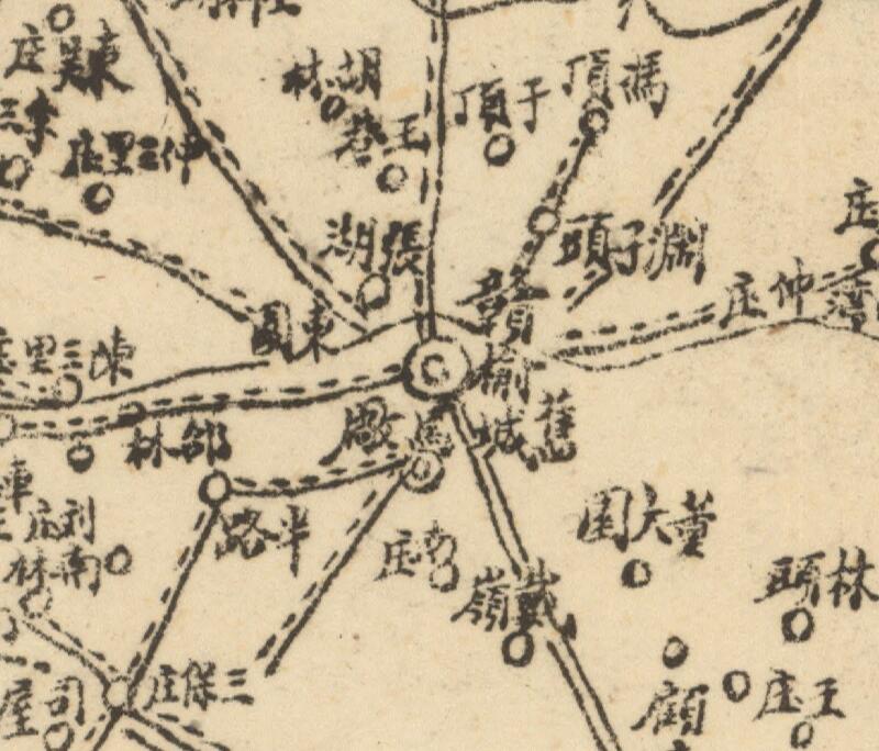 1943年江苏《赣榆县全图》预览图1