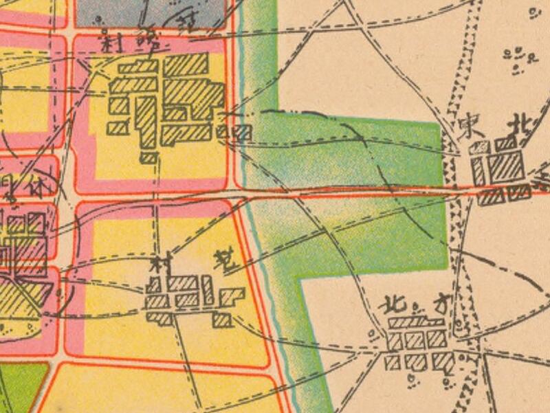 1939年《石家庄都市计画要图》预览图1