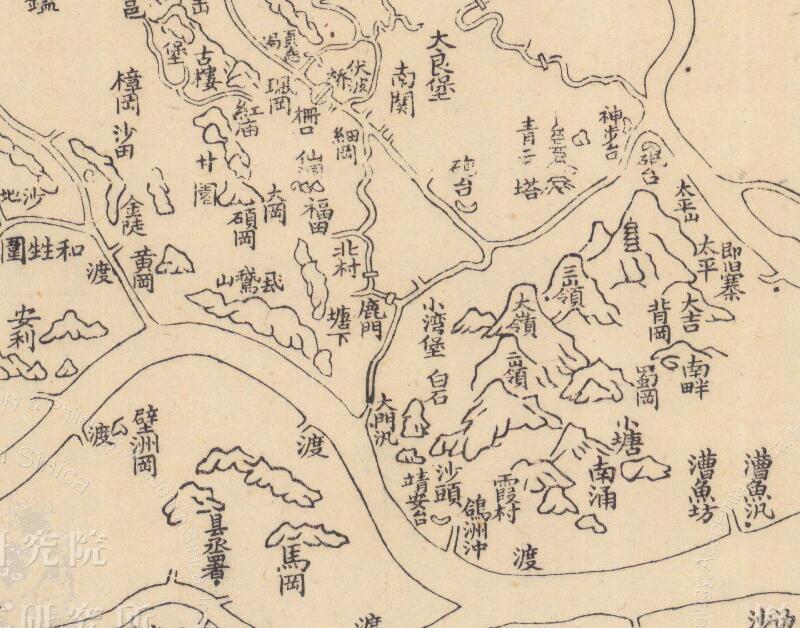 民国《顺德县四十堡舆图》预览图1