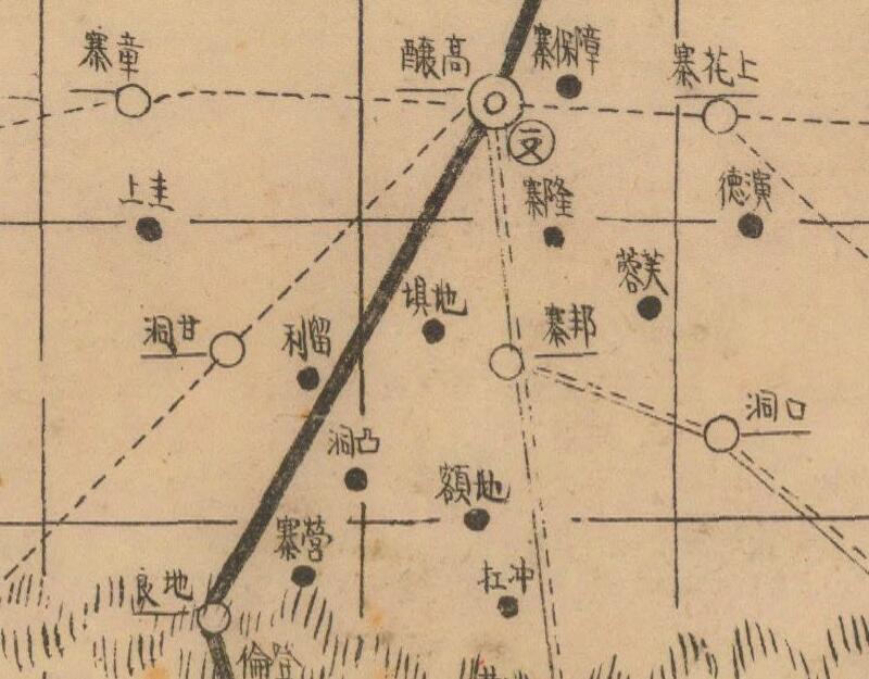 1941年贵州省《天柱县图》预览图2 1941年贵州省《天柱县图》预览图2