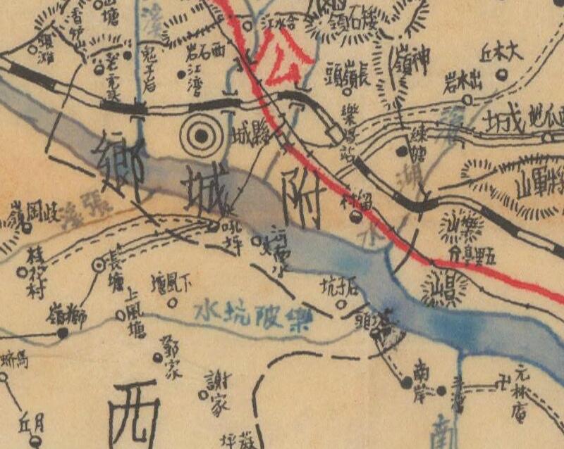 1941年《广东省乐昌县图》预览图1 1941年《广东省乐昌县图》预览图1