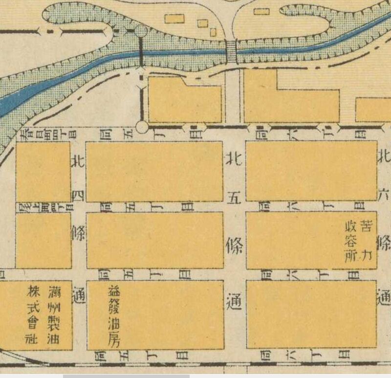 1922年《长春及附近现势图》预览图1 1922年《长春及附近现势图》预览图1