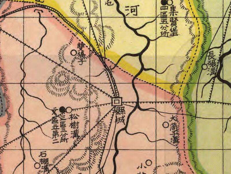 1927年吉林《辉南县全图》预览图1 1927年吉林《辉南县全图》预览图1