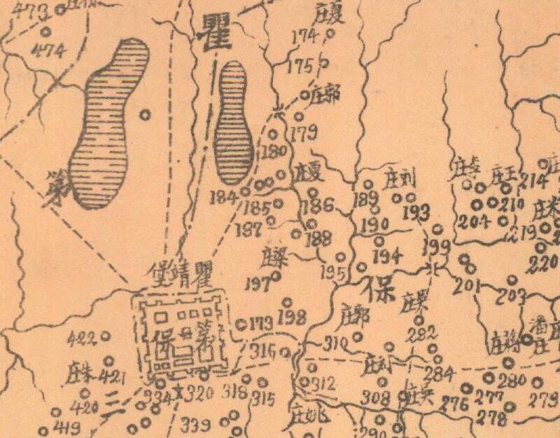 1941年《宁夏省宁朔县图》预览图1