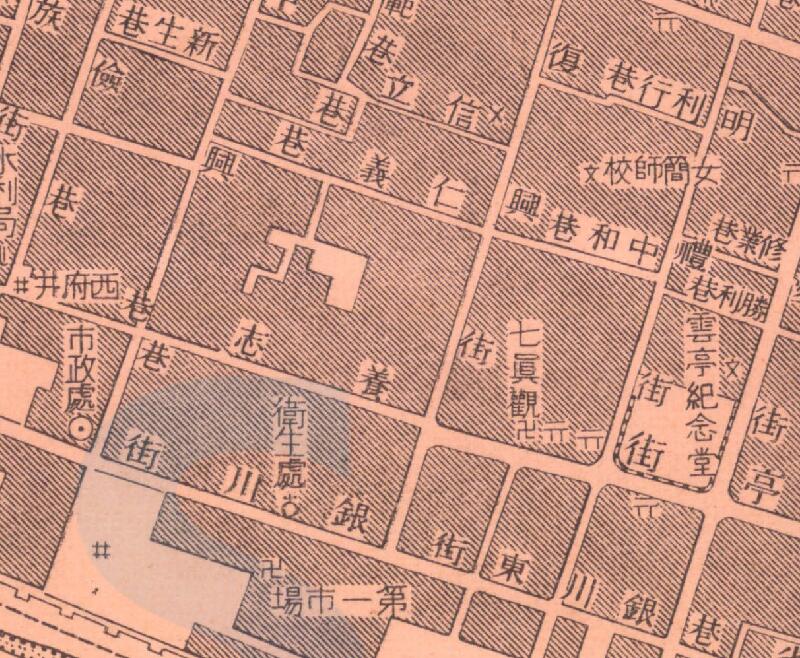 1948年《银川市城市图》预览图2