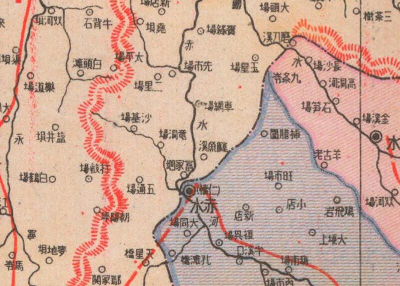 1943年《贵州省明细地图》预览图3