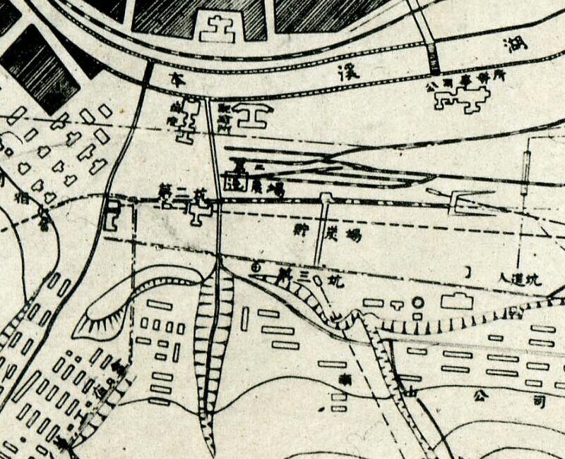 抗战时期《本溪湖市街图》预览图3