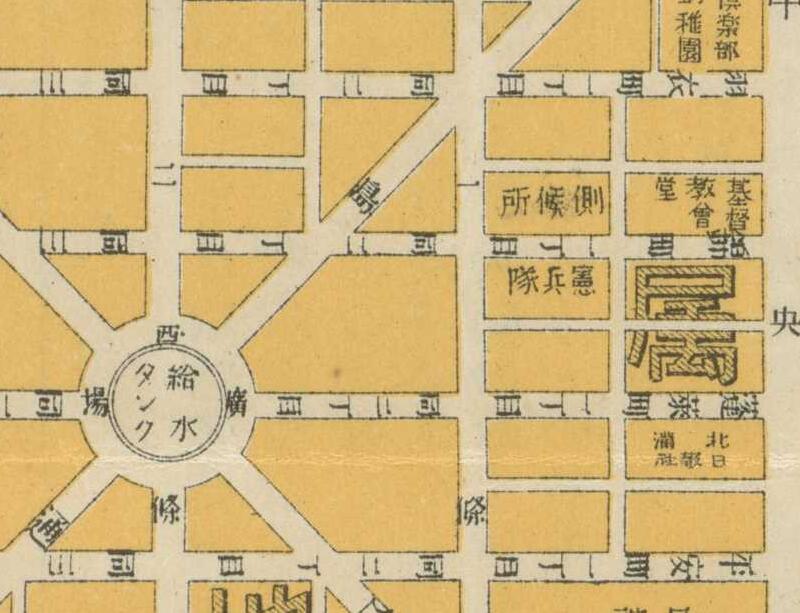 1922年《长春及附近现势图》预览图3 1922年《长春及附近现势图》预览图3