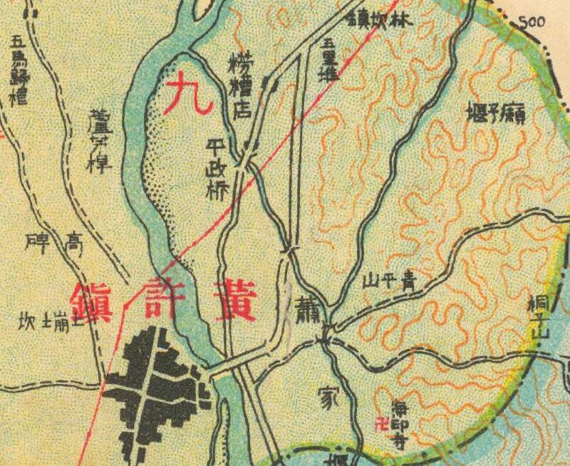 1935年《德阳县全图》预览图3 1935年《德阳县全图》预览图3