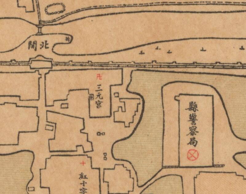 1922年江苏《睢宁城厢图》预览图1 1922年江苏《睢宁城厢图》预览图1