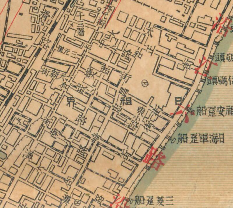 1933年《最近汉口市全图》预览图1