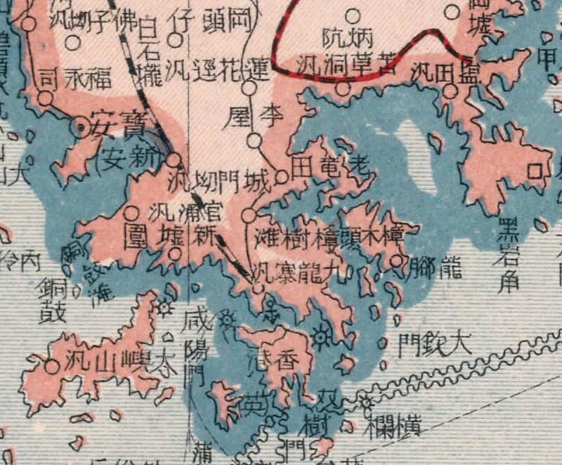 1917年《广东省》地图预览图1