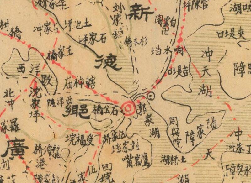 1944年湖南《常德县图》预览图2 1944年湖南《常德县图》预览图2