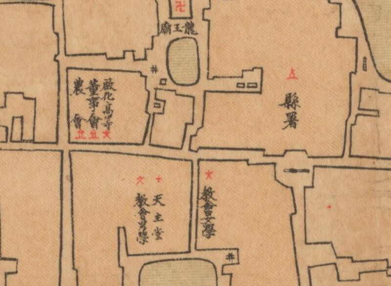 1922年江苏《睢宁城厢图》预览图3 1922年江苏《睢宁城厢图》预览图3