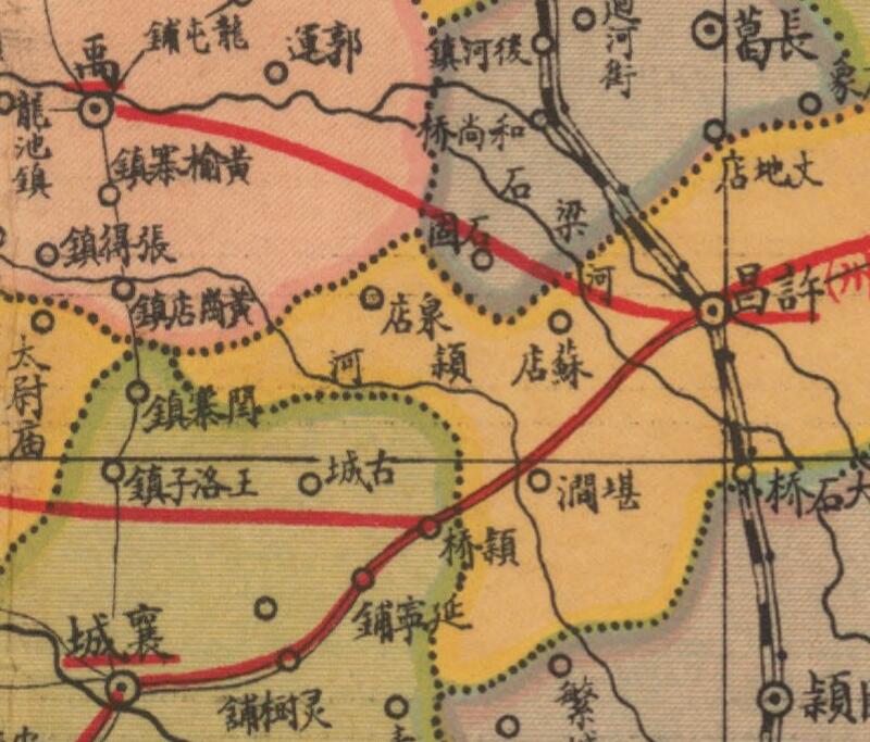 民国《河南明细地图》预览图3