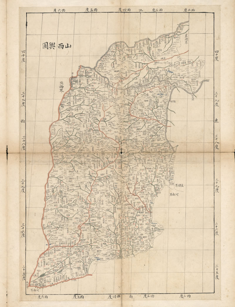 1693–1722年《山西舆图》预览图
