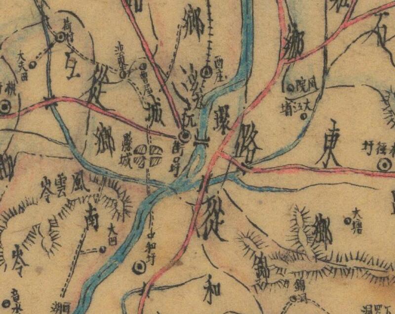 1939年《广东省从化县图》预览图1