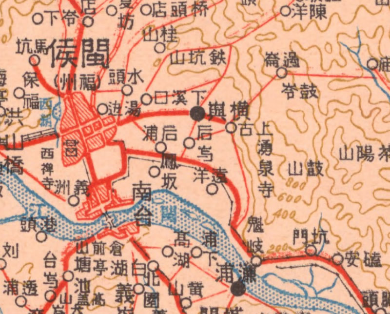 1937年《福厦沿海形势图》预览图1