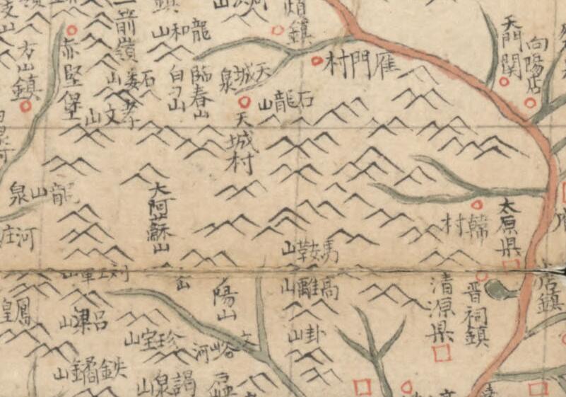 1693–1722年《山西舆图》预览图1