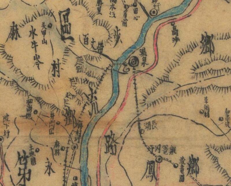 1939年《广东省从化县图》预览图2