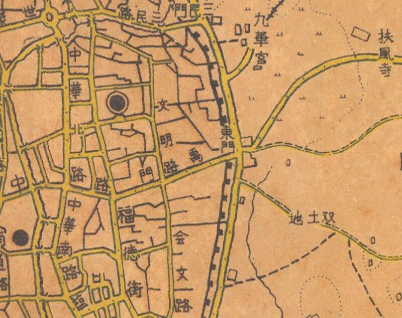 1941年《贵阳市区域图》预览图2 1941年《贵阳市区域图》预览图2