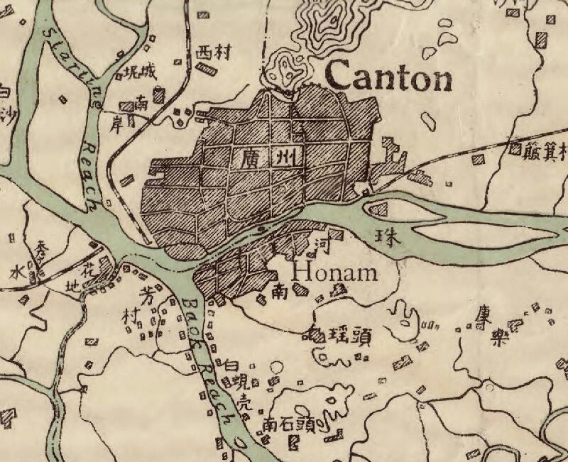 1922年《东江河道图》预览图2