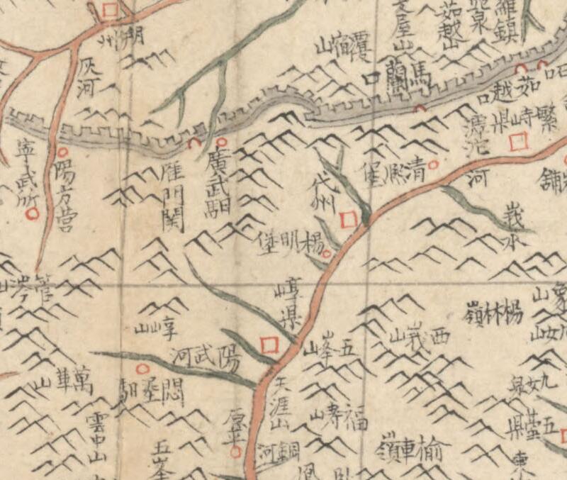 1693–1722年《山西舆图》预览图2