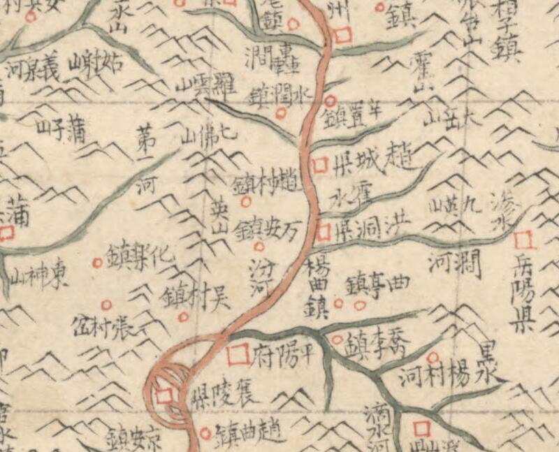 1693–1722年《山西舆图》预览图3