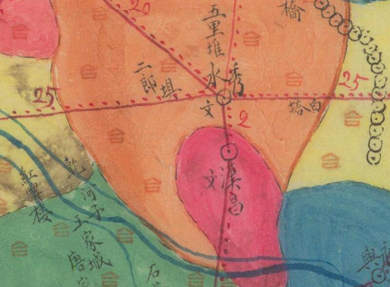 1941年《四川省安县图》预览图2