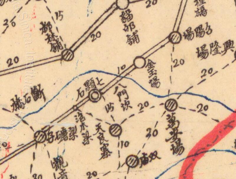 1942年四川省《巴中县全图》预览图3