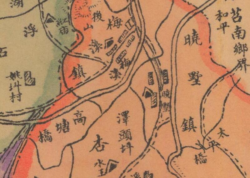 1941年《浙江省安吉县乡镇区域详图》预览图1 1941年《浙江省安吉县乡镇区域详图》预览图1