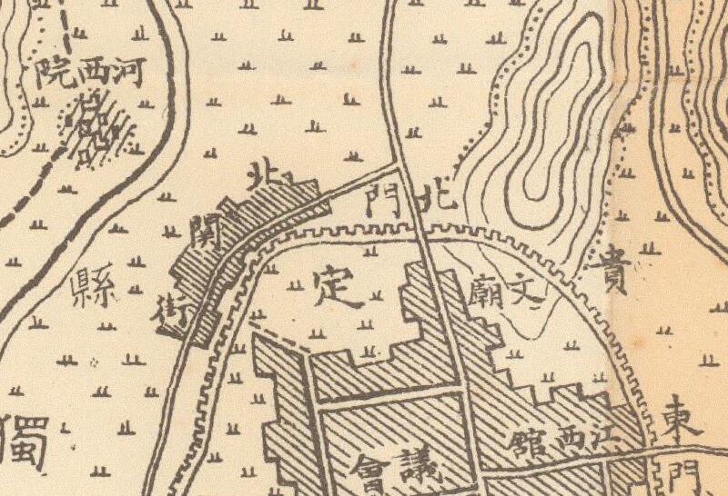 1938年贵州《贵定县》地图预览图1 1938年贵州《贵定县》地图预览图1