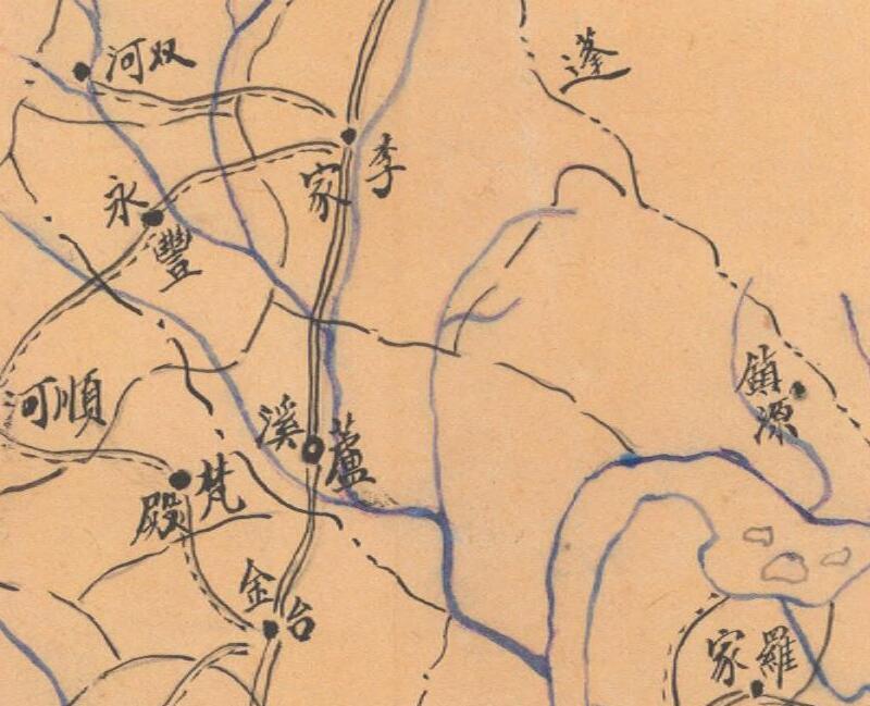 1942年《南充县图》预览图2