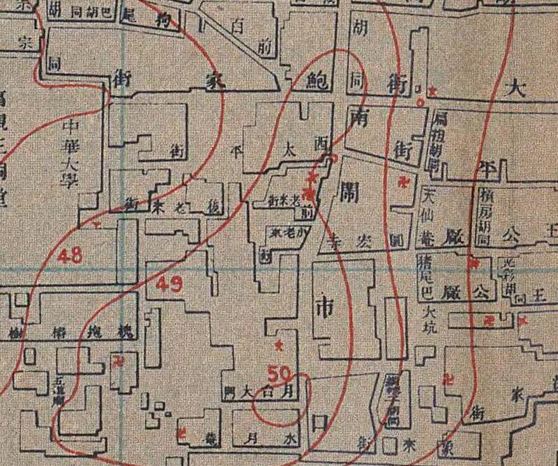 1916年《京都市内外城地图》预览图3