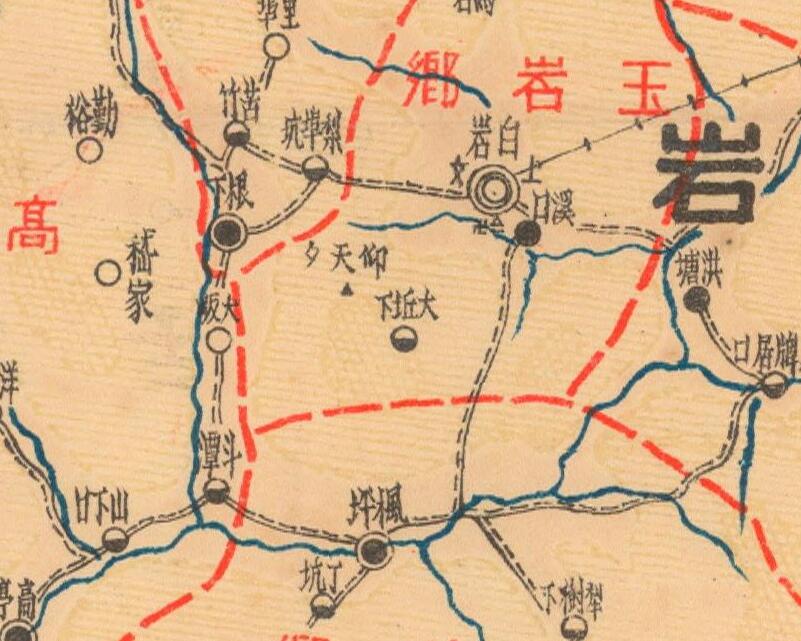 1943年《浙江省松阳县全图》预览图3 1943年《浙江省松阳县全图》预览图3