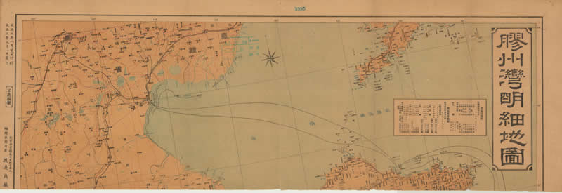 1914年《胶州湾明细地图》预览图