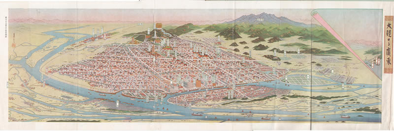 1939-1940年的广州市鸟瞰图预览图