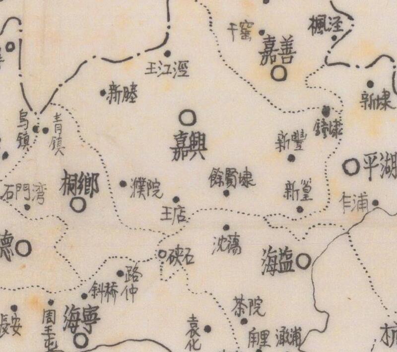 1946年《浙江全省分县图》预览图1