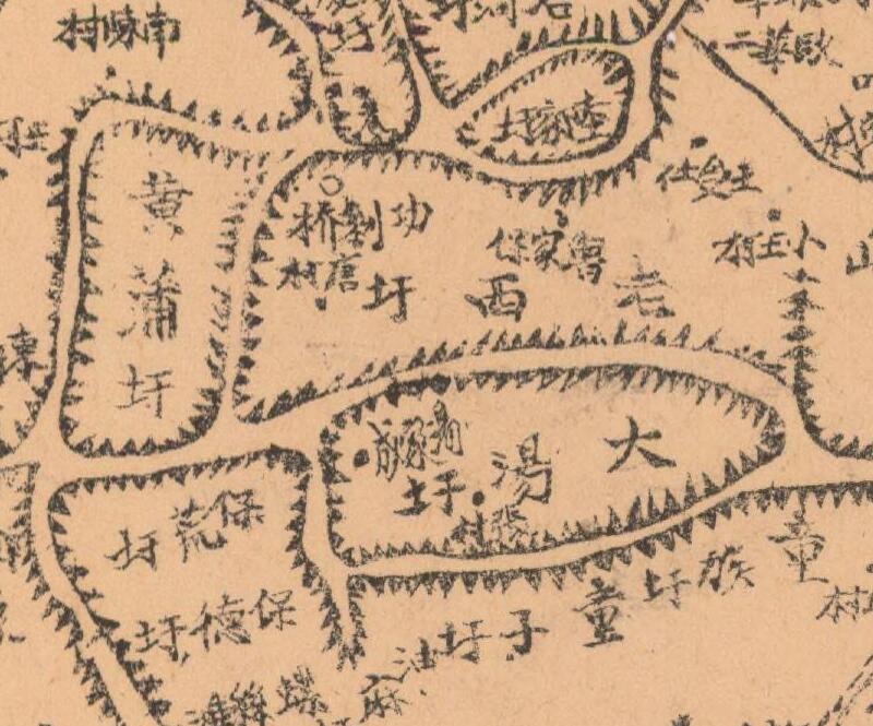 民国安徽《和县详图》预览图1